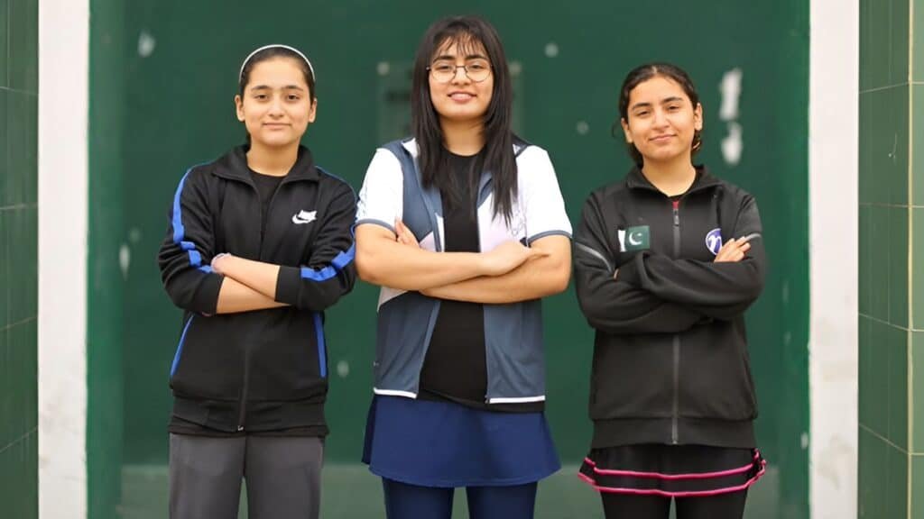 Three Sisters from Peshawar Reach Australian Junior Open Squash Championship Final